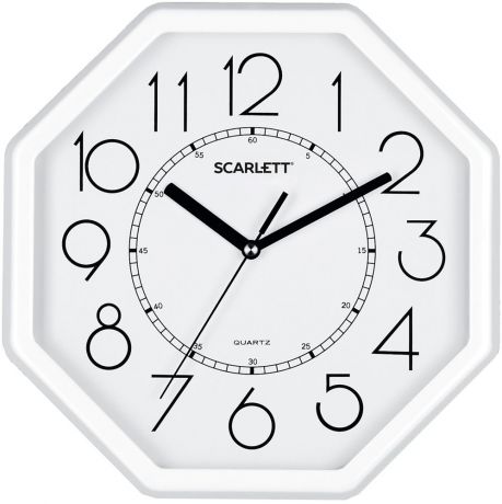Scarlett SC-16D, White часы настенные