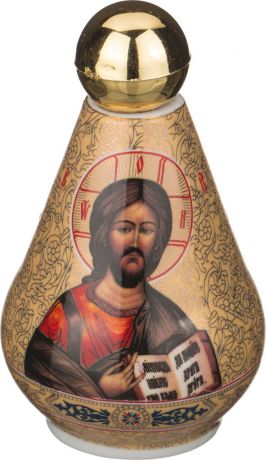 Бутылка декоративная Lefard для святой воды, 55-2796, золотой, 100 мл