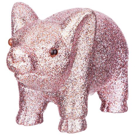 Фигурка декоративная Lefard "Бронзовая свинка", 866-102, бронза, 13 х 6 х 8 см