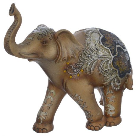 Фигурка декоративная Molento "Слон с мозаикой", высота 21 см