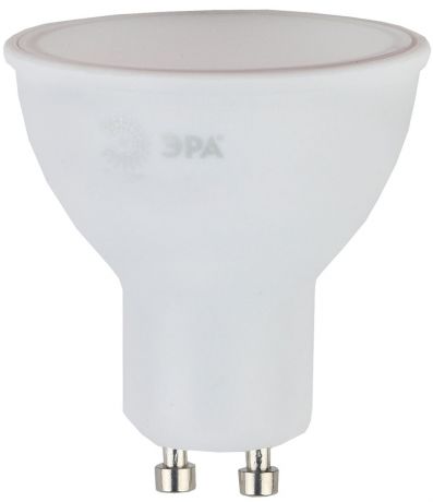 Лампа светодиодная "ЭРА", цоколь GU10, 6W, 2700K. MR16-6w-827-GU10