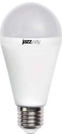 Лампа светодиодная "Jazzway", грушевидная, цвет: белый, PLED-SP, A60, 18Вт, 5000К, E27, 1600лм, 230В. 4897062853561/4895205006218