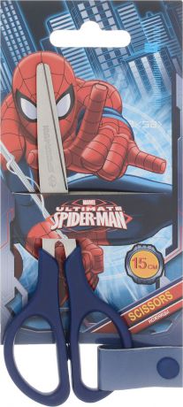 Spider-Man Ножницы канцелярские цвет синий 15 см