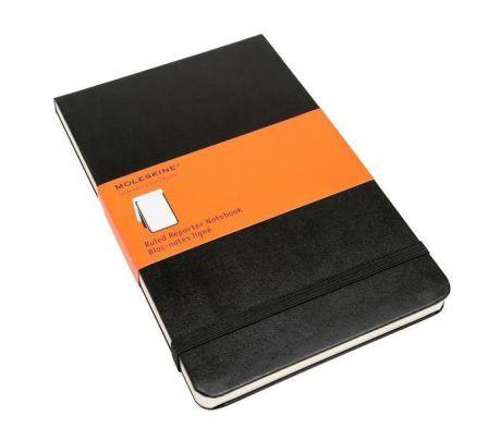 Блокнот Moleskine Reporter (в линейку) Large черный