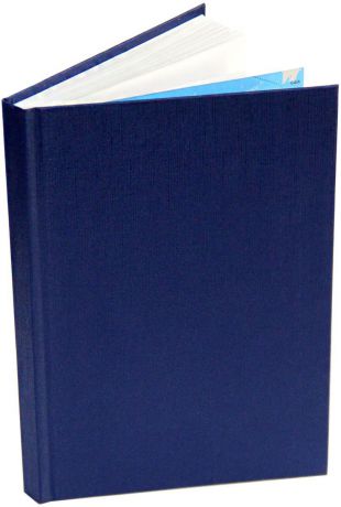 Канц-Эксмо Ежедневник недатированный 152 листа цвет темно-синий формат А5
