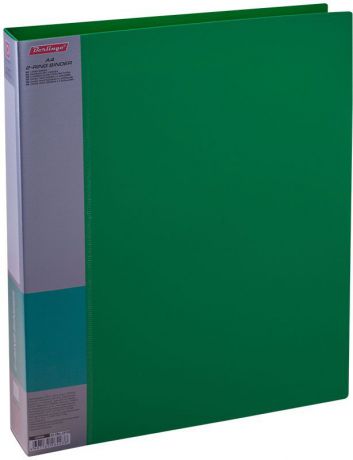 Berlingo Папка на 2-х кольцах Standard цвет зеленый ABp_24104