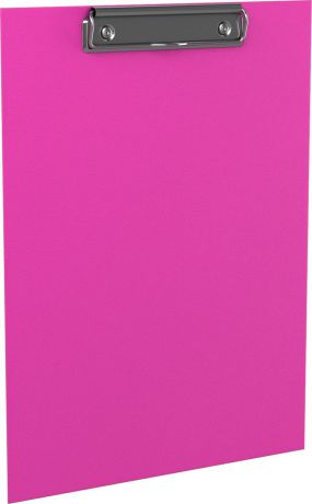 Планшет с зажимом ErichKrause Neon, А4, розовый
