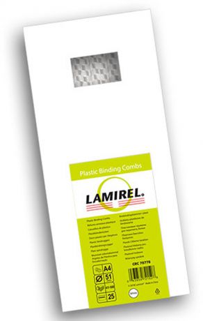 Lamirel LA-78778, White пружина для переплета, 51 мм (25 шт)