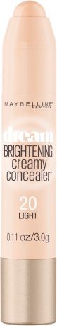 Maybelline New York Кремовый консилер от несовершенств Dream, оттенок 20 Light, 3 г