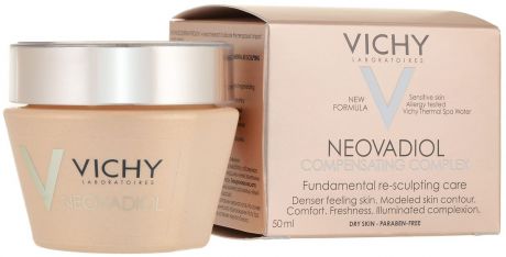 Vichy Neovadiol Компенсирующий комплекс крем-уход для кожи в период менопаузы для сухой и очень сухой кожи, 50 мл