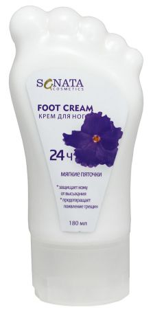 Sanata Крем для ног Sanata Cosmetics Фиалка, 180 мл