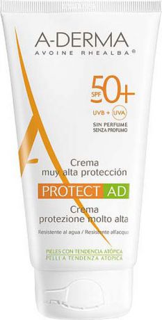 A-Derma Солнцезащитный крем "Protect AD SPF 50+", 150 мл