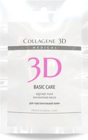 Medical Collagene 3D Альгинатная маска для лица и тела Basic Сare, 30 г