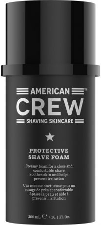 Пена для бритья American Crew Protective Shave Foam, защитная, 300 мл