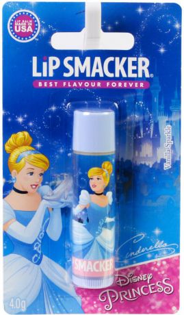 Бальзам для губ Lip Smacker Disney Cinderella Vanilla Sparkle, с ароматом Ваниль, 4 г