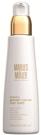 Marlies Moller Luxury Golden Caviar Шампунь для волос "Жидкое золото", 200 мл