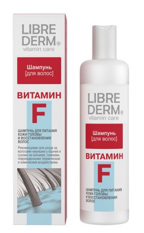 Librederm Шампунь для волос "Витамин F", питательный, восстанавливающий, 250 мл