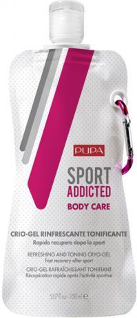 Pupa Криогель для тела Sport Addicted Refreshing&Toning Cryo-Gel, 150 мл