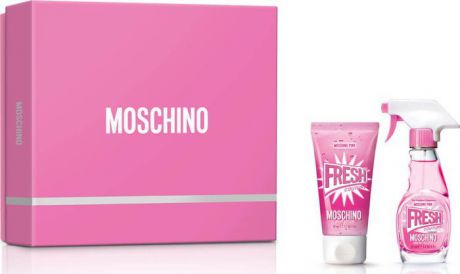 Парфюмированный набор Moschino Fresh Couture in Pink: туалетная вода, 30 мл + лосьон, 50 мл