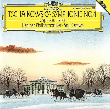 Сейджи Озава,Berliner Philharmoniker Seiji Ozawa. Tchaikovsky. Symphonie No. 4 / Capriccio Italien