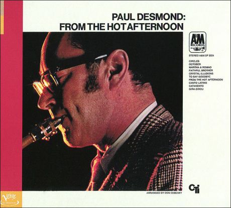 Пол Десмонд Paul Desmond. From The Hot Afternoon