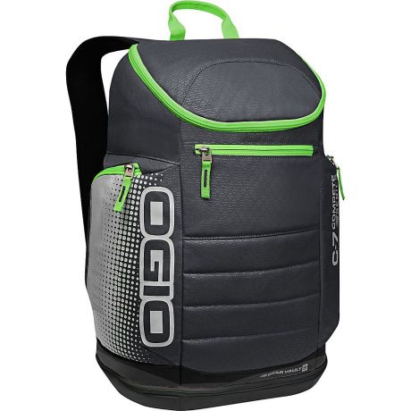 Рюкзак городской OGIO "Active. C7 Sport Pack (A/S)", цвет: черный, салатовый. 031652226821
