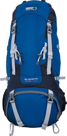 Рюкзак туристический High Peak "Sherpa", цвет: синий, 65 + 10 л