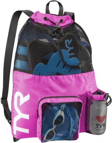 Рюкзак для аксессуаров Tyr "Big Mesh Mummy Backpack", цвет: розовый, синий. LBMMB3