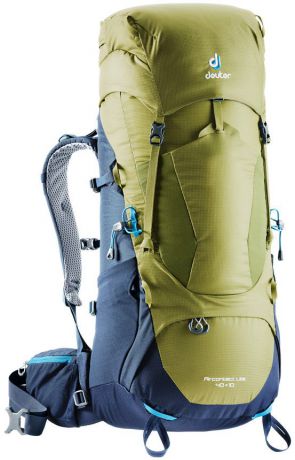 Рюкзак туристический Deuter "Aircontact Lite", цвет: салатовый, 40 л