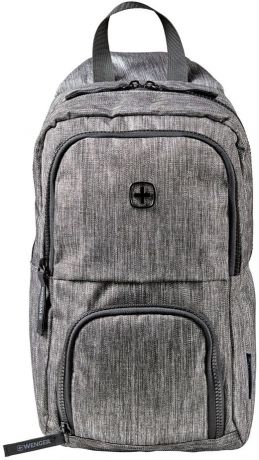Рюкзак городской Wenger "Console", с одним плечевым ремнем, цвет: темно-серый, 8 л