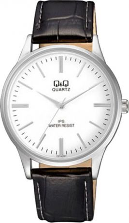 Наручные часы мужские "Q & Q", цвет: белый. C214-301