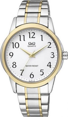 Наручные часы мужские "Q & Q", цвет: белый. Q860-404