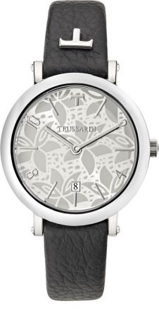 Часы наручные женские "Trussardi", цвет: черный. R2451103506