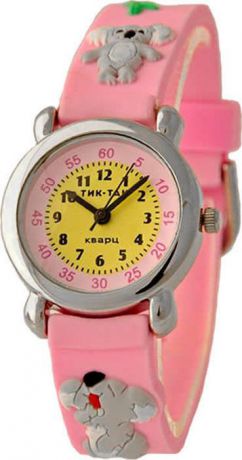 Часы наручные детские Тик-Так "Коала", цвет: розовый. 112-2