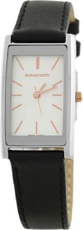 Часы наручные женские Romanson, цвет: черный. DL2158CLJ(WH)
