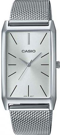Часы наручные женские Casio Collection, цвет: стальной. LTP-E156M-7AEF