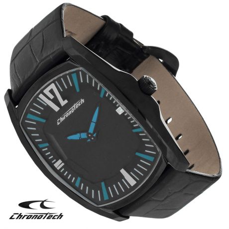 Часы мужские наручные "Chronotech", цвет: черный. CT.7219M/10