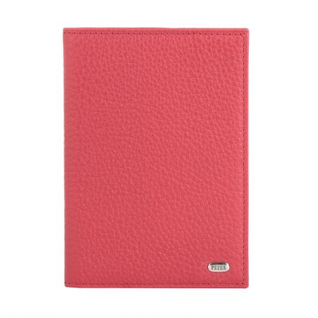Обложка для паспорта Petek 1855 581.46D.10 Red, красный