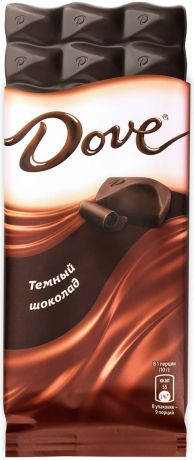Dove темный шоколад, 90 г