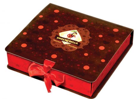 Sweeterella набор шоколадных конфет шоколадная книжка, 120 г