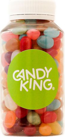 Candy King Изысканные бобы Драже сахарное с фруктовым вкусом, 200 мл