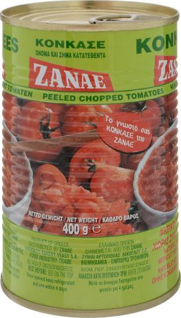 Zanae томаты кусочками в собственном соку, 400 г