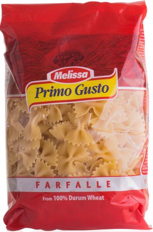Melissa-Primo Gusto паста Фарфалле бантики, 500 г