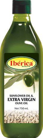 Iberica cмесь масел оливкового и подсолнечного, 750 мл