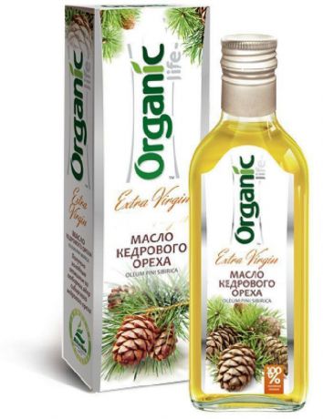 Organic Life масло кедрового ореха, 250 мл