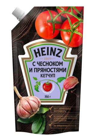 Heinz кетчуп Чесночный, 350 г