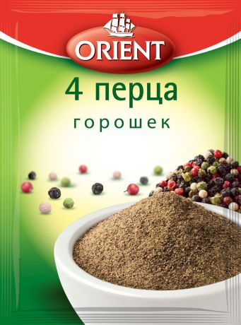 Orient 4 перца горошек, 10 г