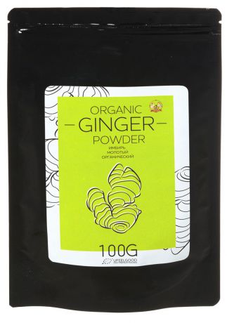 UFEELGOOD Organic Ginger Powder имбирь молотый органический, 100 г