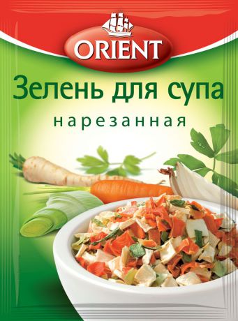Orient Зелень для супа нарезанная, 14 г