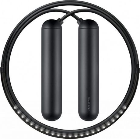 Скакалка умная "Smart Rope", цвет: черный. Размер L, 274 см